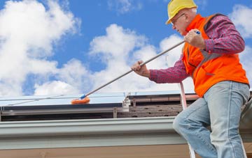 Holywell soft wash roof cleaning